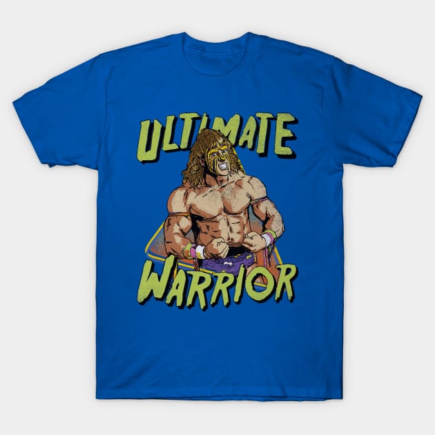 Ultimate Warrior Pop Flex T-Shirt by MunMun_Design